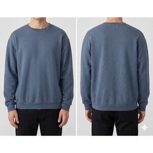 NordicTrack Mens XL Crewneck Blue Gray Sweatshirt